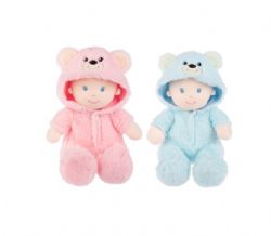 PELUCHE - ADORABLE BÉBÉ POUPÉE AVEC PIJAMA OURSON 14